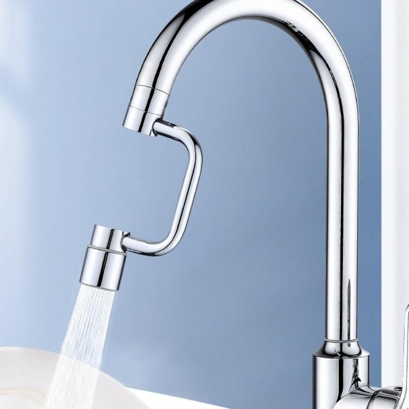 1440° Rotating Faucet Aerator – Flexible Water Flow Extension