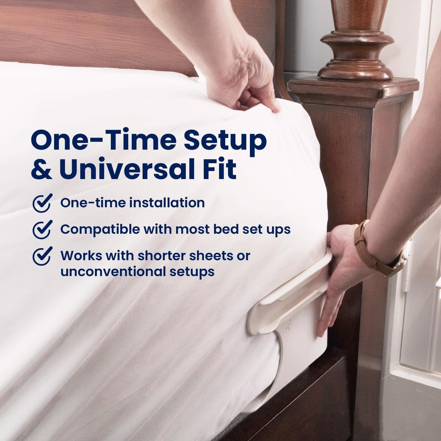 Adjustable Bed Sheet Holder – Secure & Non-Slip Fit