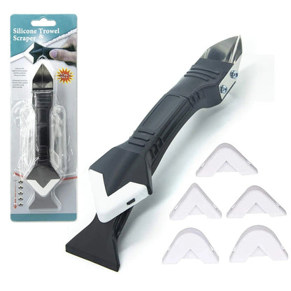 Fix Messy Caulk in Seconds – 3-in-1 Tool