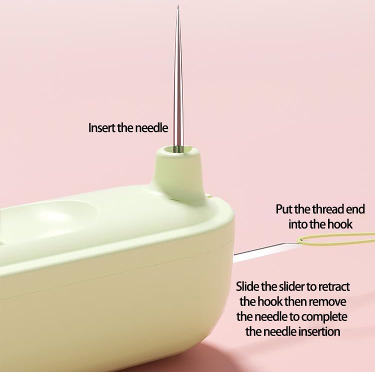 Thread Needles in Seconds – 2-in-1 Sewing Tool