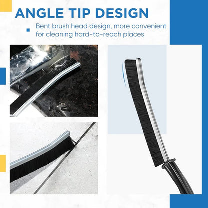 Hard Bristle Crevice Cleaning Brush – Deep Gap Scrubber
