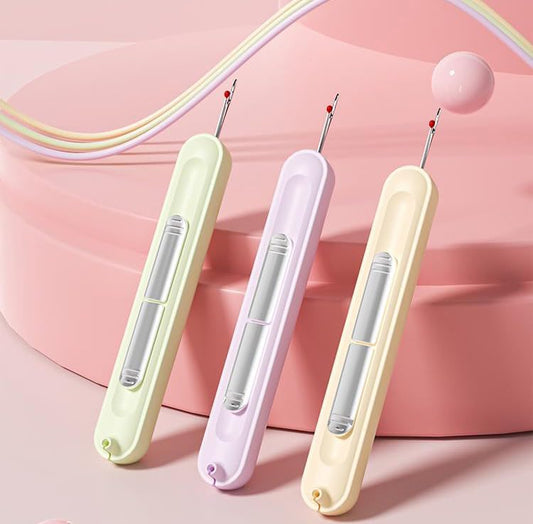 Thread Needles in Seconds – 2-in-1 Sewing Tool