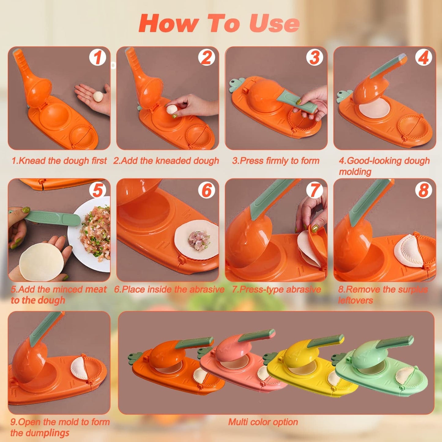 🔥2 In 1 Dumpling Maker