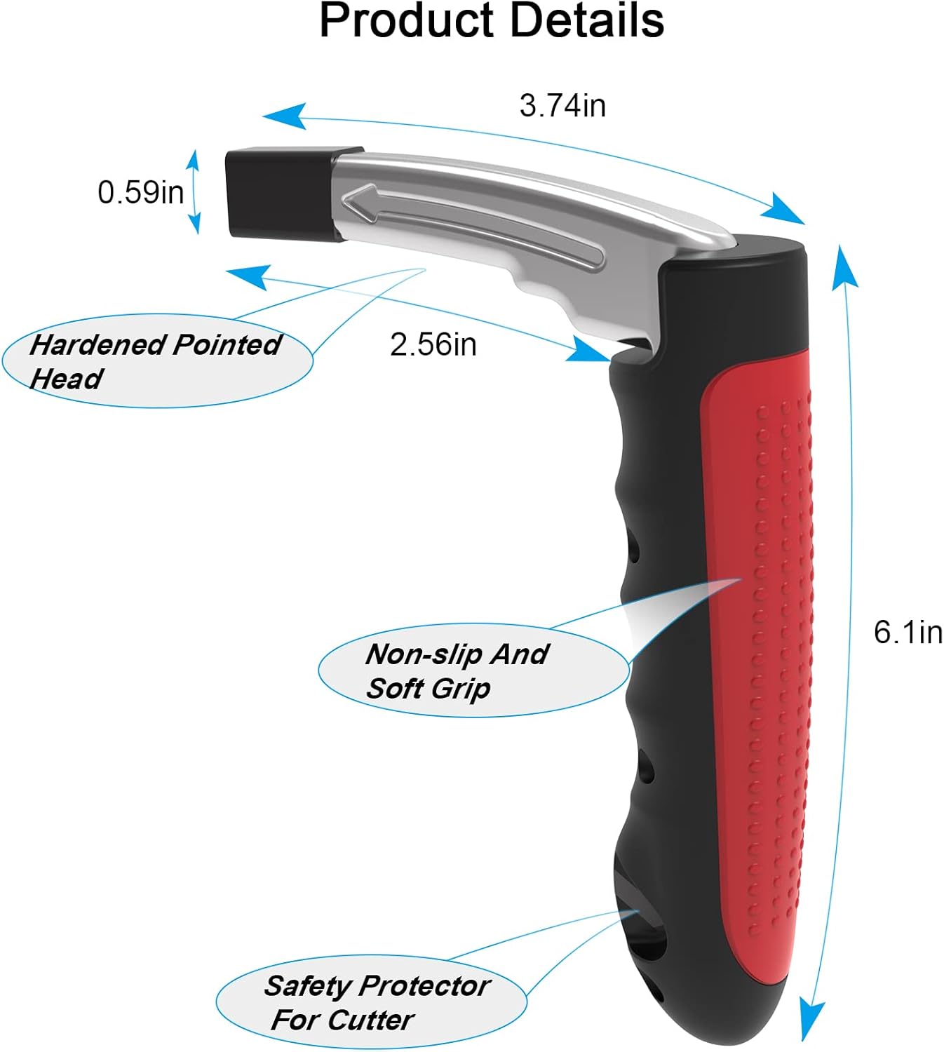 3-in-1 Car Assist Handle & Emergency Escape Tool