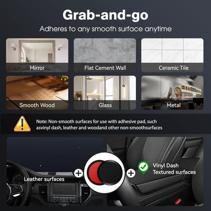 MagLock 360° Vacuum Magnetic Phone Mount – Rock-Solid Grip Anywhere, Any Angle