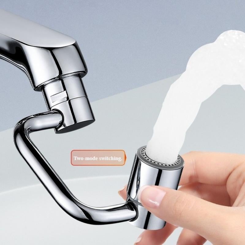 1440° Rotating Faucet Aerator – Flexible Water Flow Extension