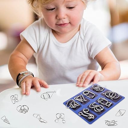 🔥 49% OFF – Metal Brain Teaser & IQ Puzzles
