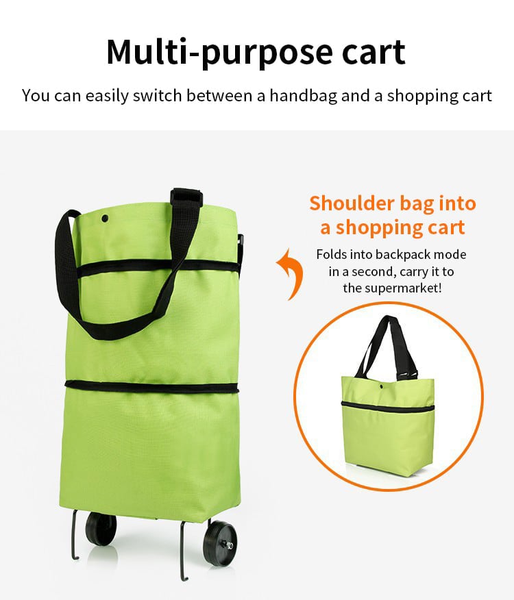 Compact Foldable Shopping Bag - Fits in Your Pocket