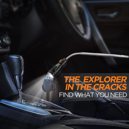 Magnetic Pickup Tool with LED Light & Extendable Reach