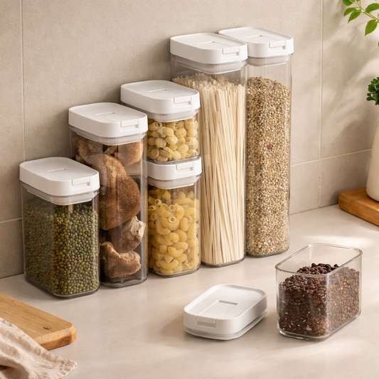 Transparent Airtight Food Storage Containers