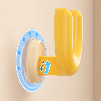 Dopamine Style Suction Cup Slipper Rack