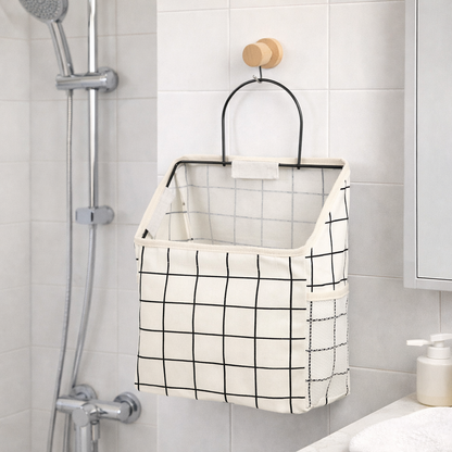 Wall Mounted Canvas Hanging Storage Bag