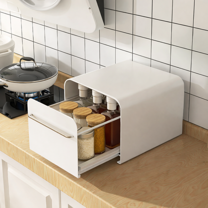 Pull-Out Drawer Storage Rack