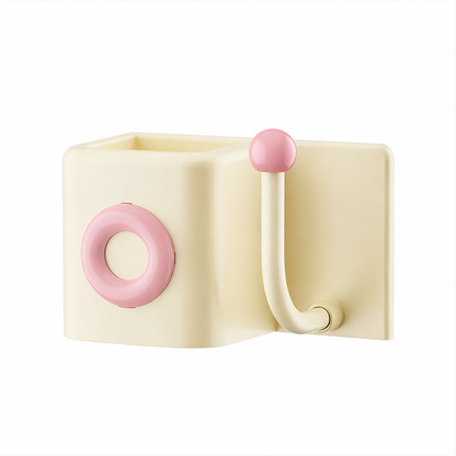 Macaron Wall-Mounted Organizer Box with Hook