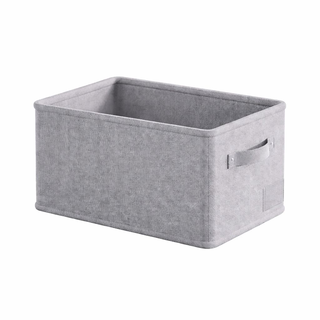 Cotton Linen Foldable Storage Bin