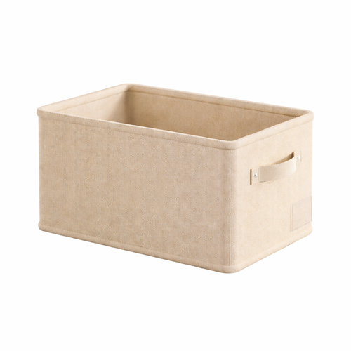 Cotton Linen Foldable Storage Bin