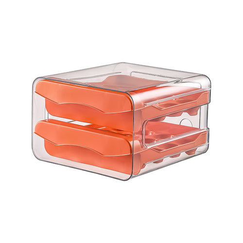 Double-Layer Drawer Egg Storage Container