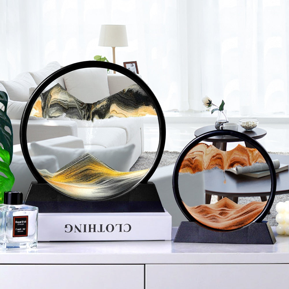 The Mesmerizing 3D Moving Sand Art Frame