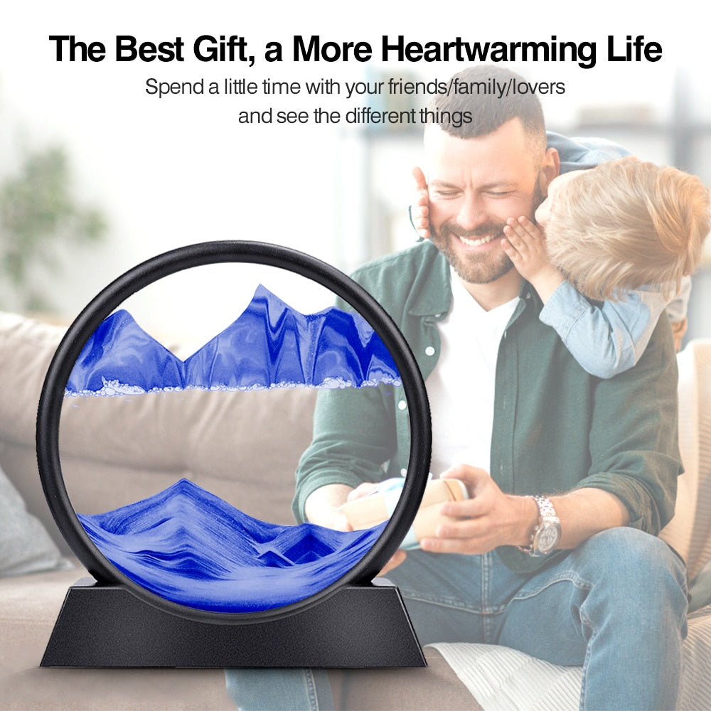 The Mesmerizing 3D Moving Sand Art Frame