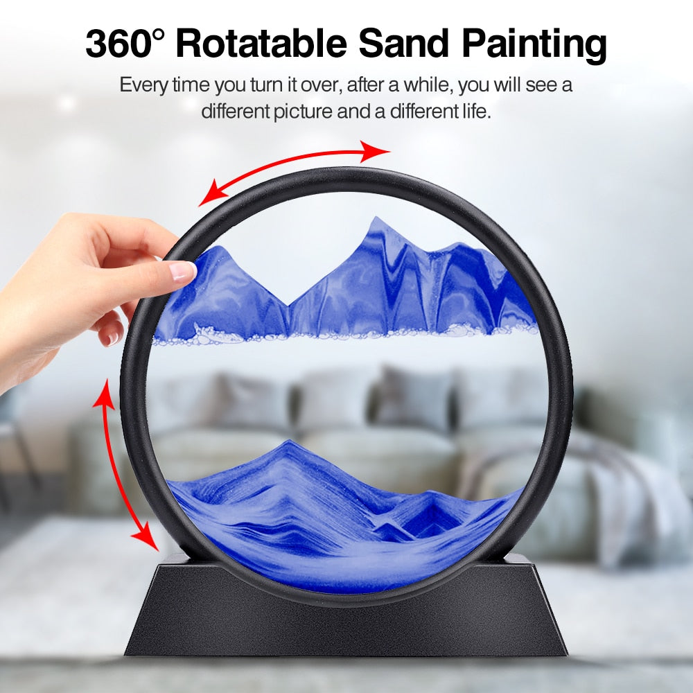 The Mesmerizing 3D Moving Sand Art Frame