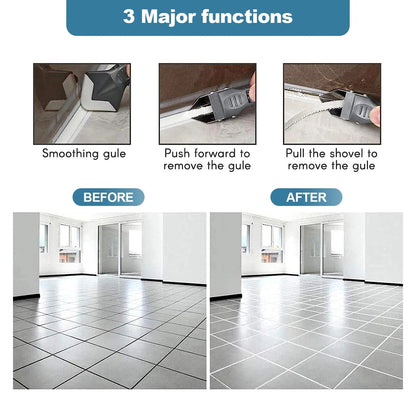 Fix Messy Caulk in Seconds – 3-in-1 Tool